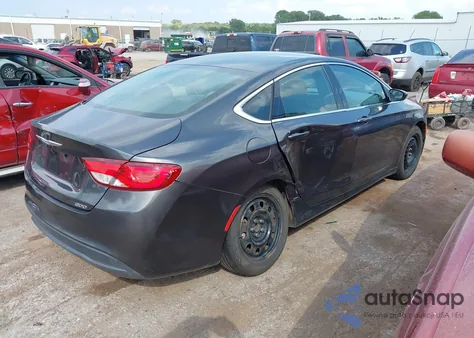 2015 Chrysler 200 Lx from USA, damaged, VIN 1C3CCCFB7FN560628